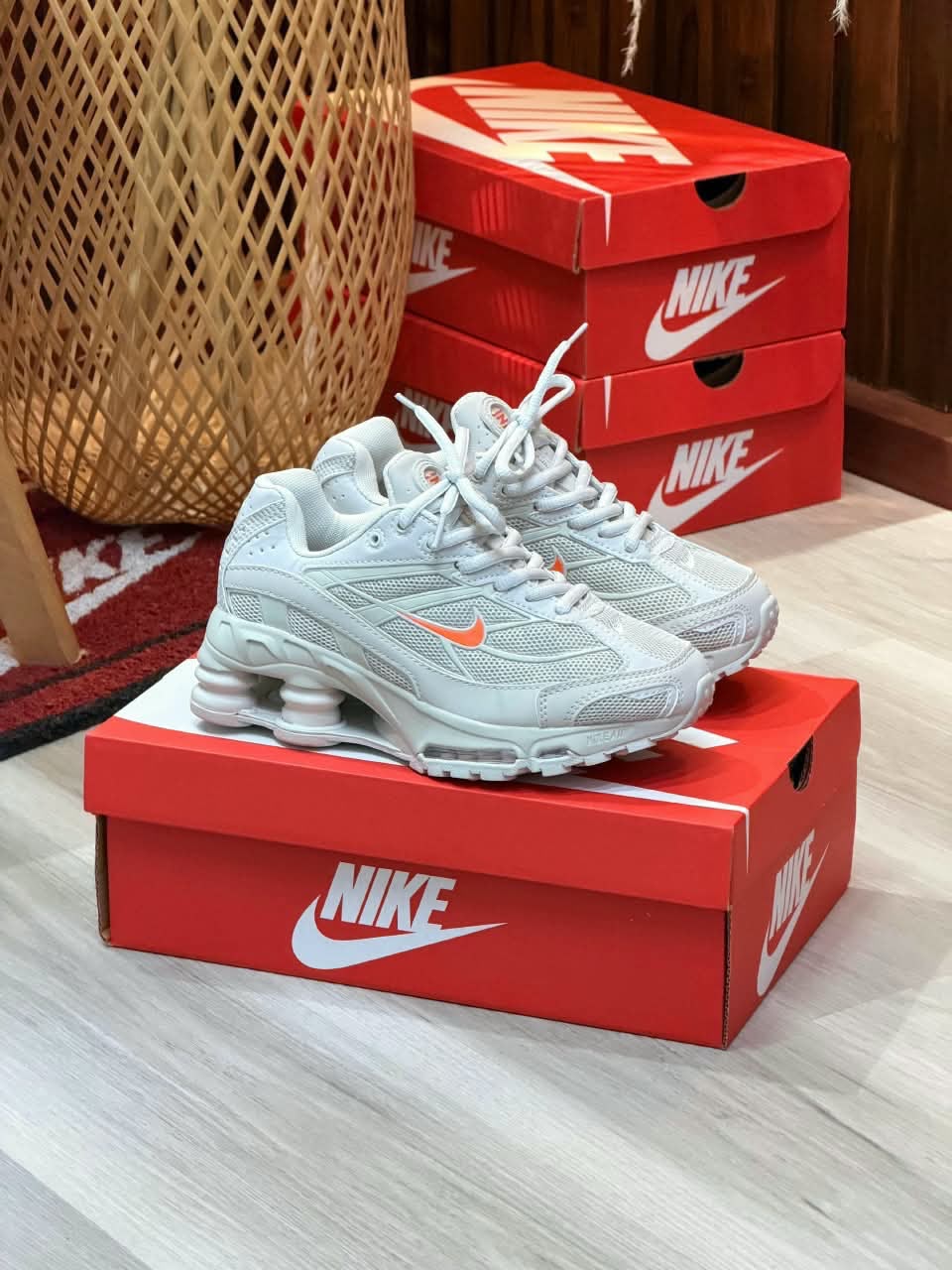 NIKE SHOX GRIS | HOMBRE Y DAMA